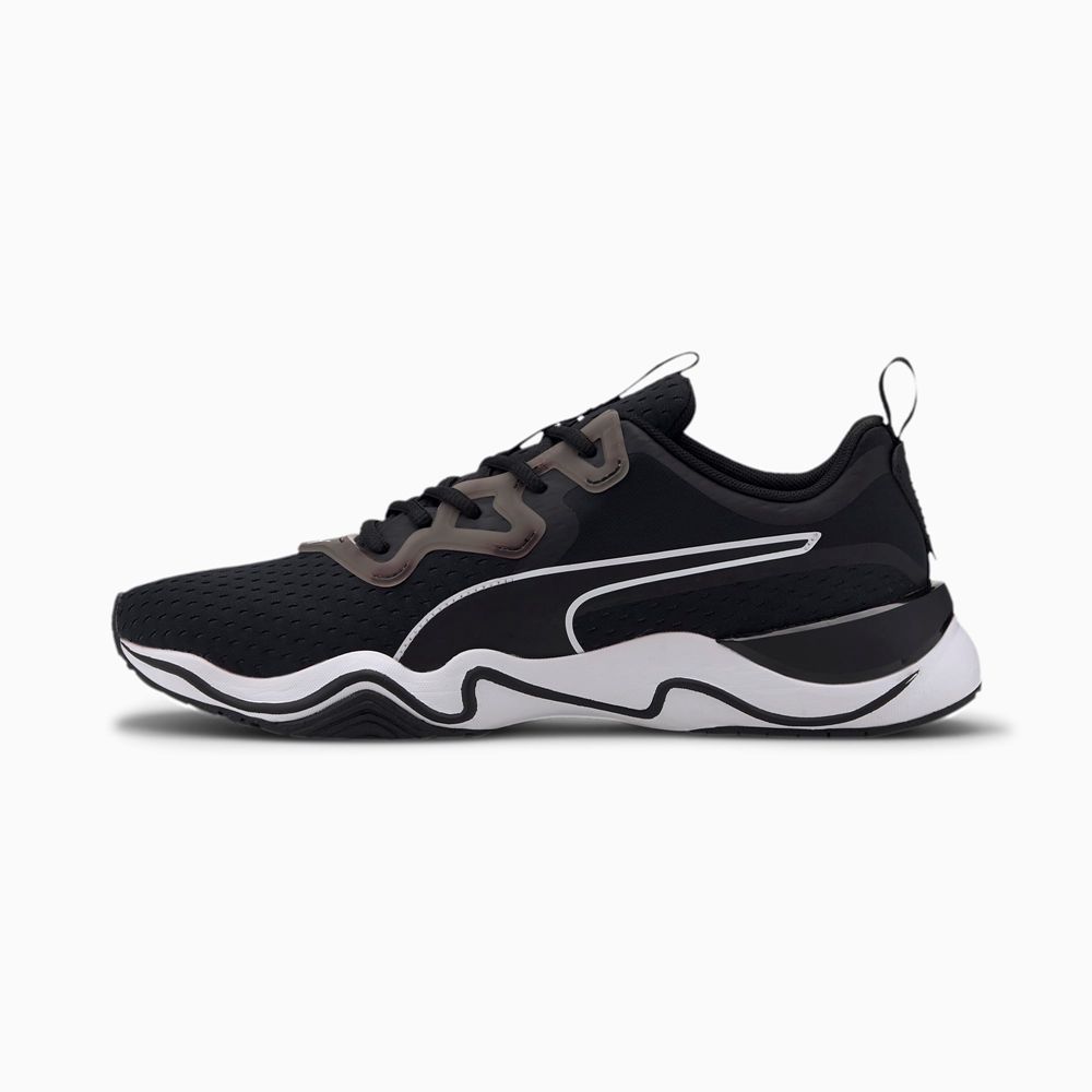 Puma Zone XT Férfi Edzőcipő - Fekete/Fehér ( Hungary - BTXJA1592 )